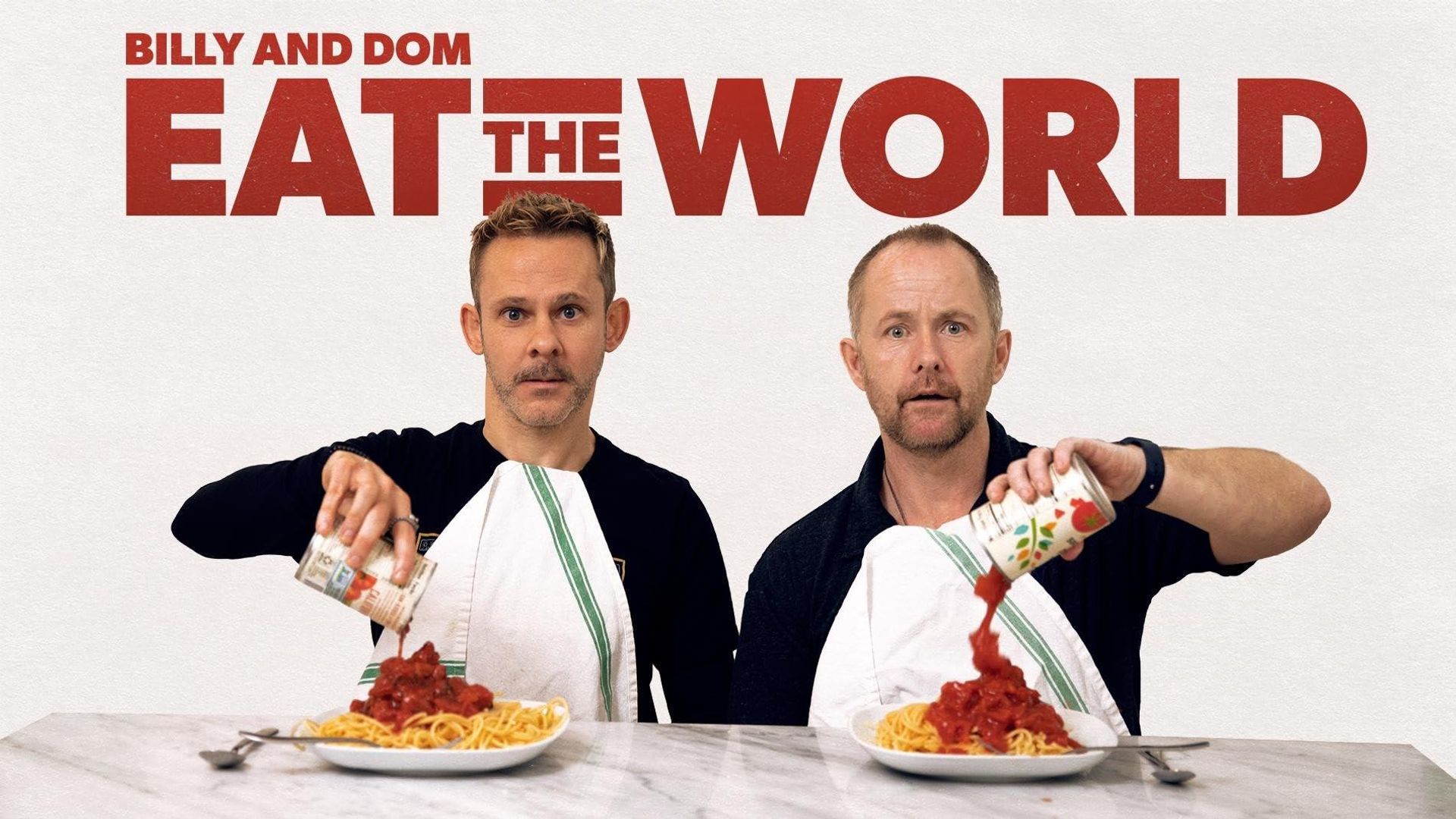 Billy & Dom Eat the World background