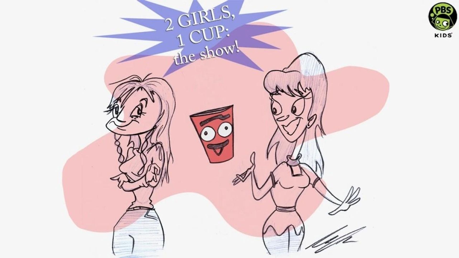 2 Girls, 1 Cup: The Show background