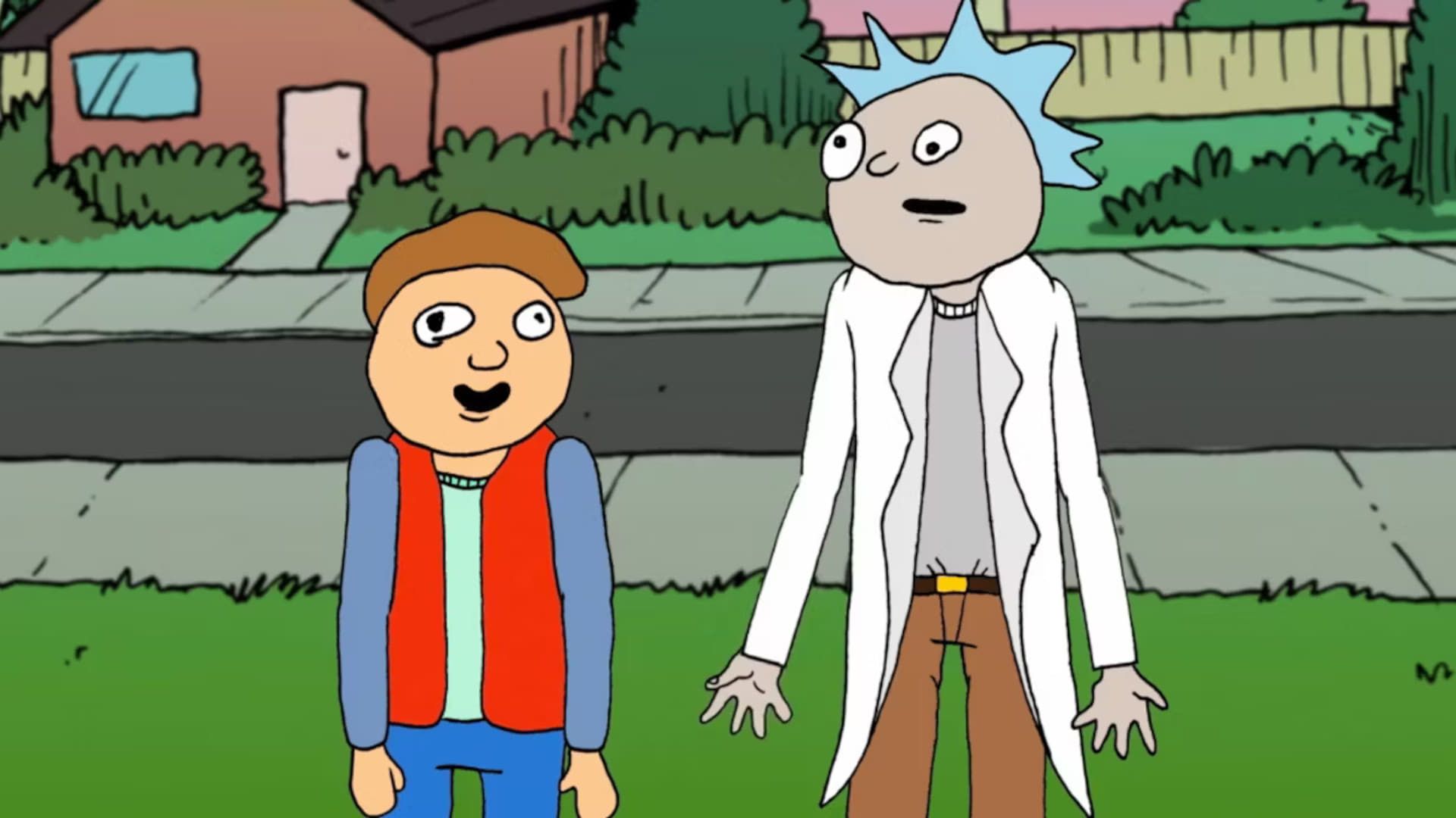 The Real Animated Adventures of Doc and Mharti background