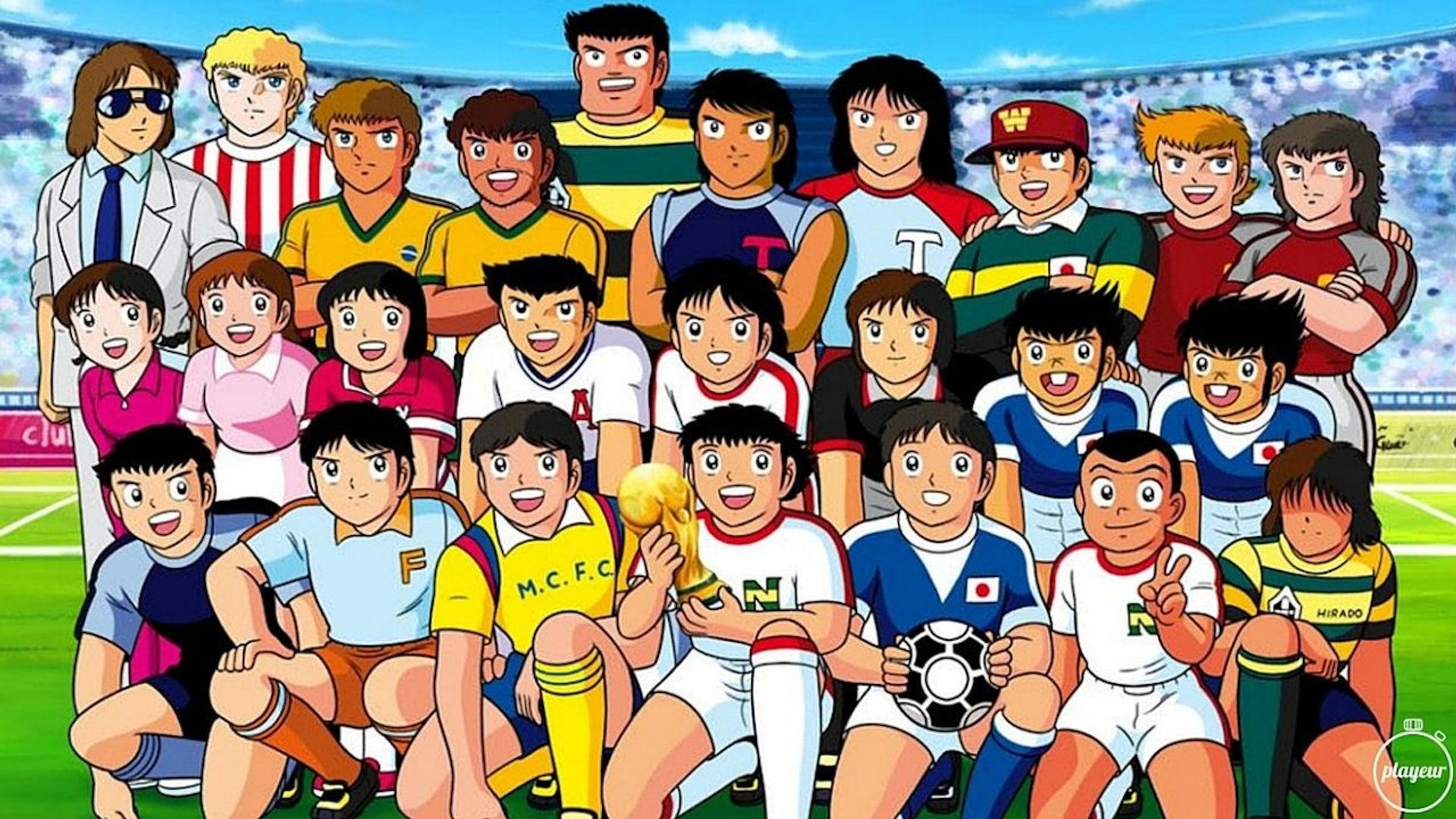 Captain Tsubasa: Road to 2002 background