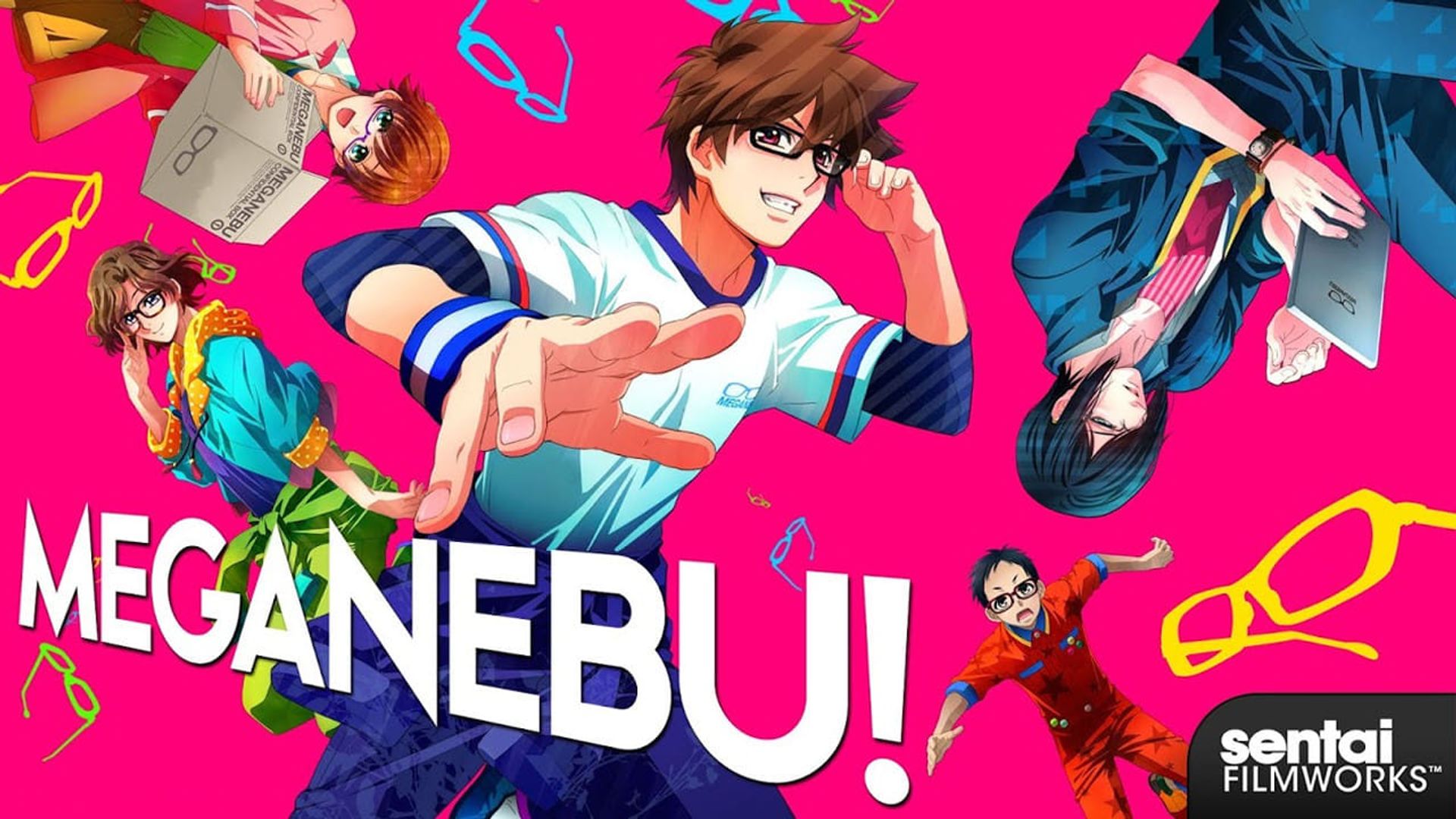 Meganebu! background