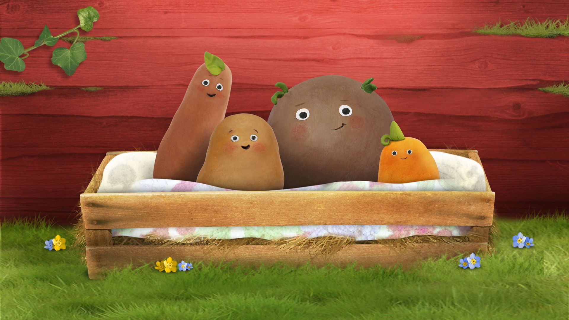 Meet the Small Potatoes background