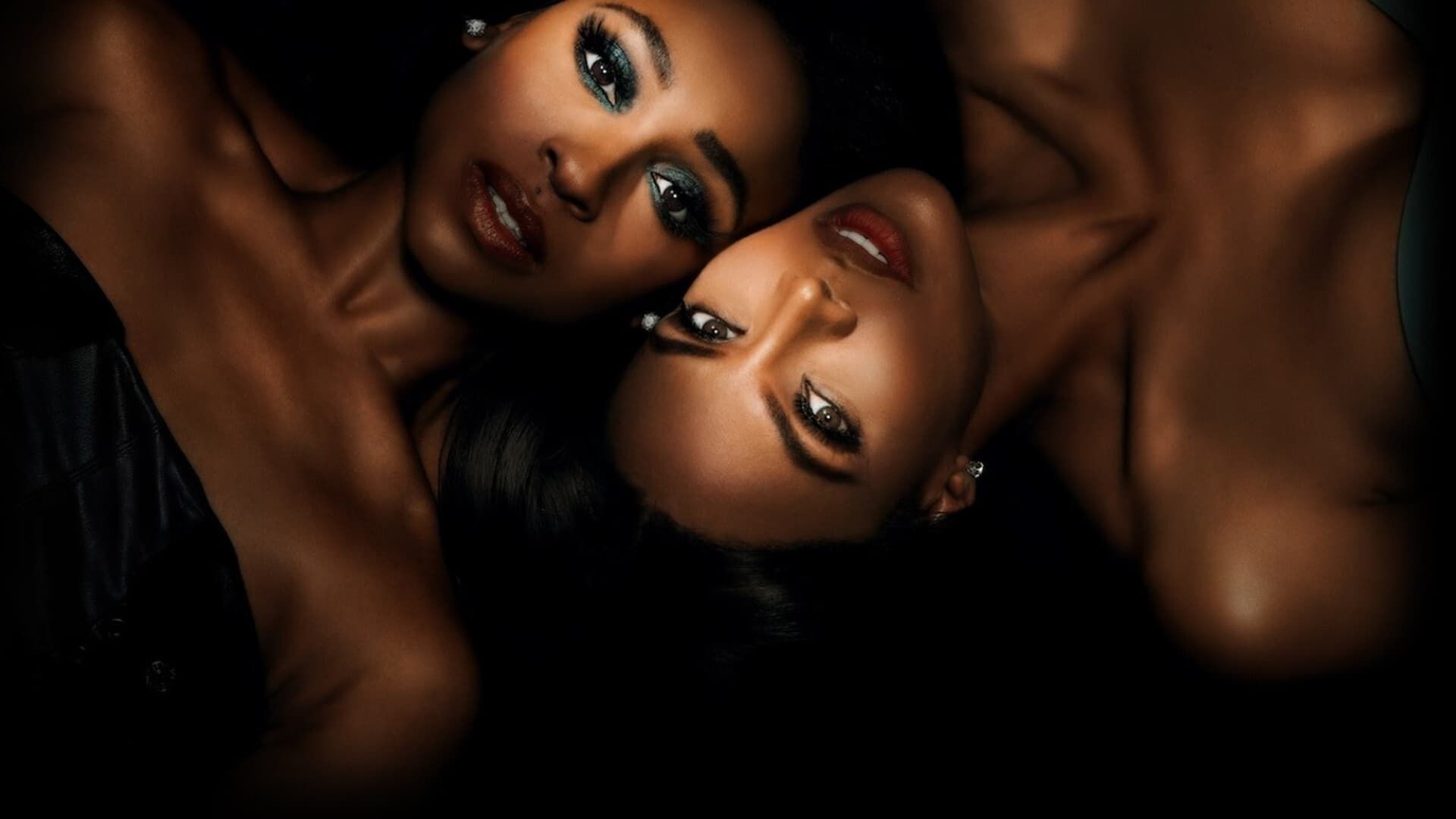 Beauty in Black background