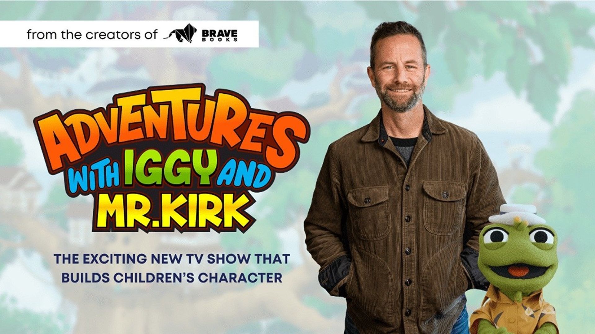 Adventures with Iggy and Mr. Kirk background