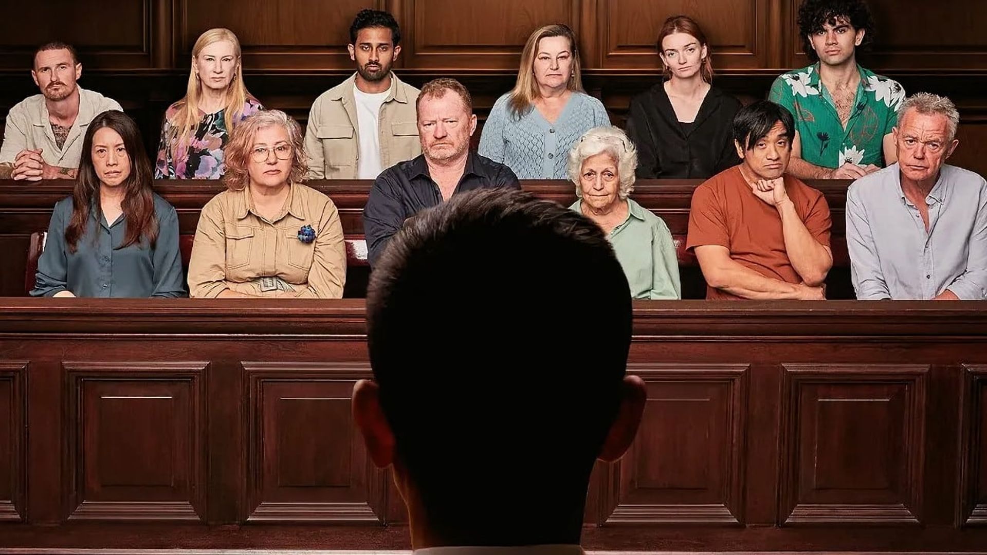 The Jury: Death on the Staircase background