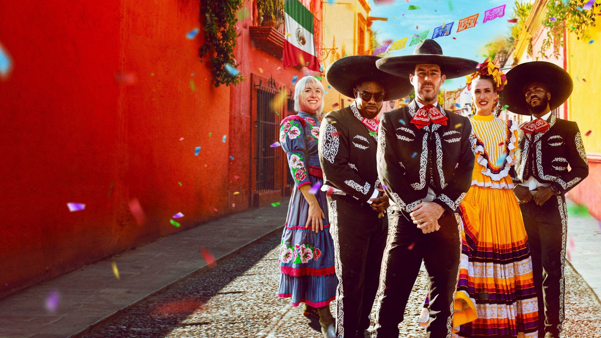 League of Their Own: Mexican Road Trip background