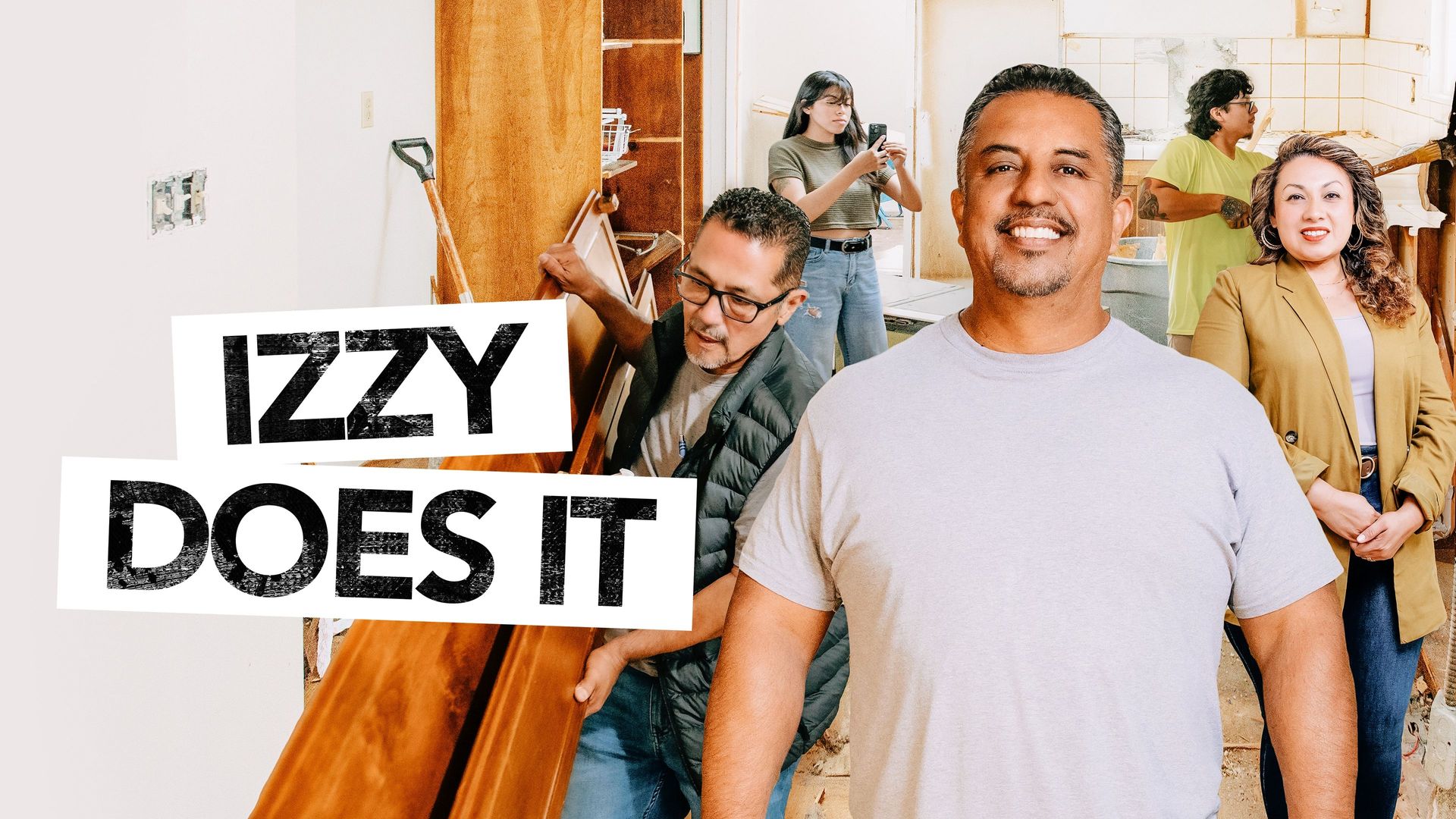 Izzy Does It background