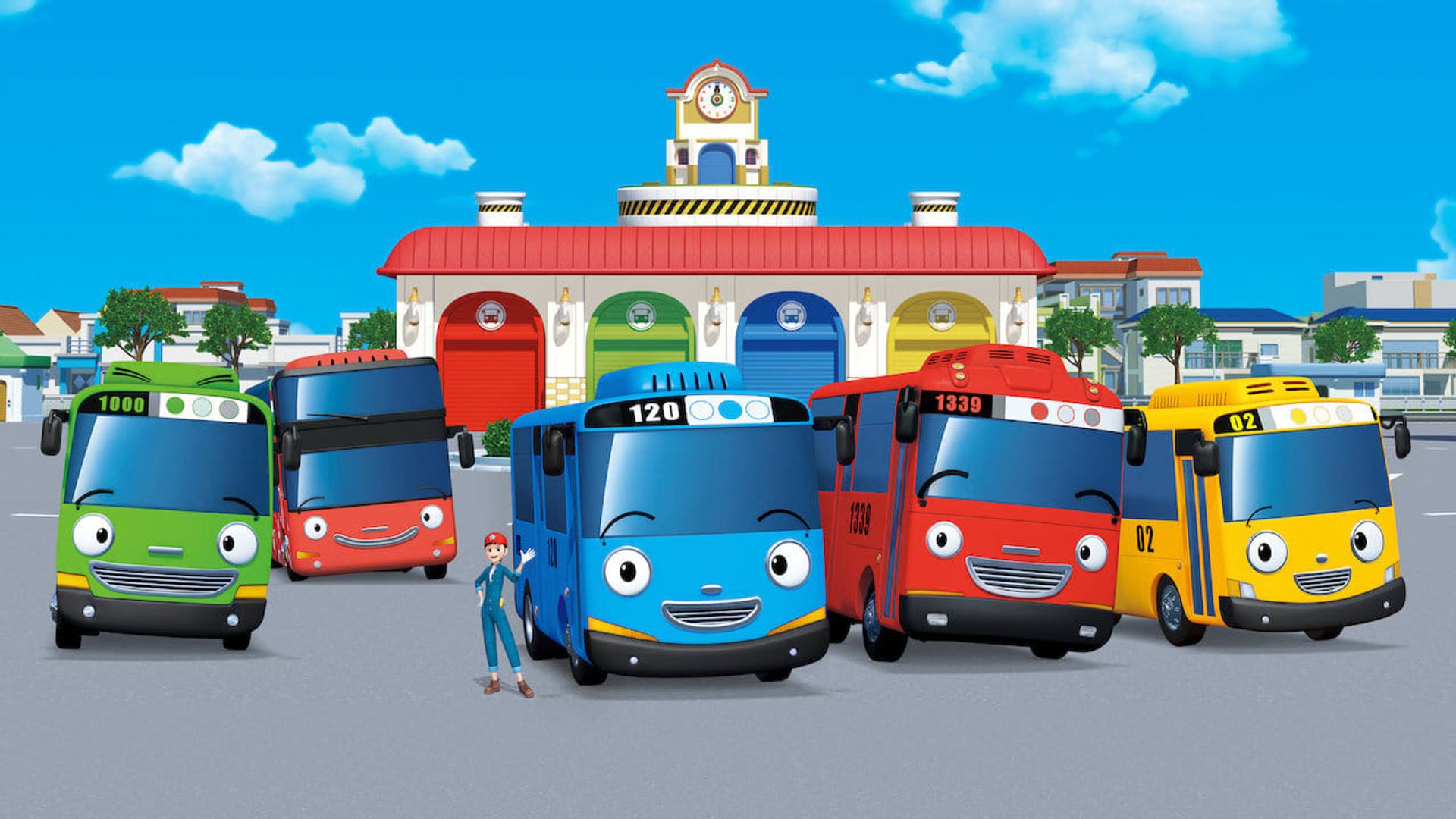 Tayo, the Little Bus background