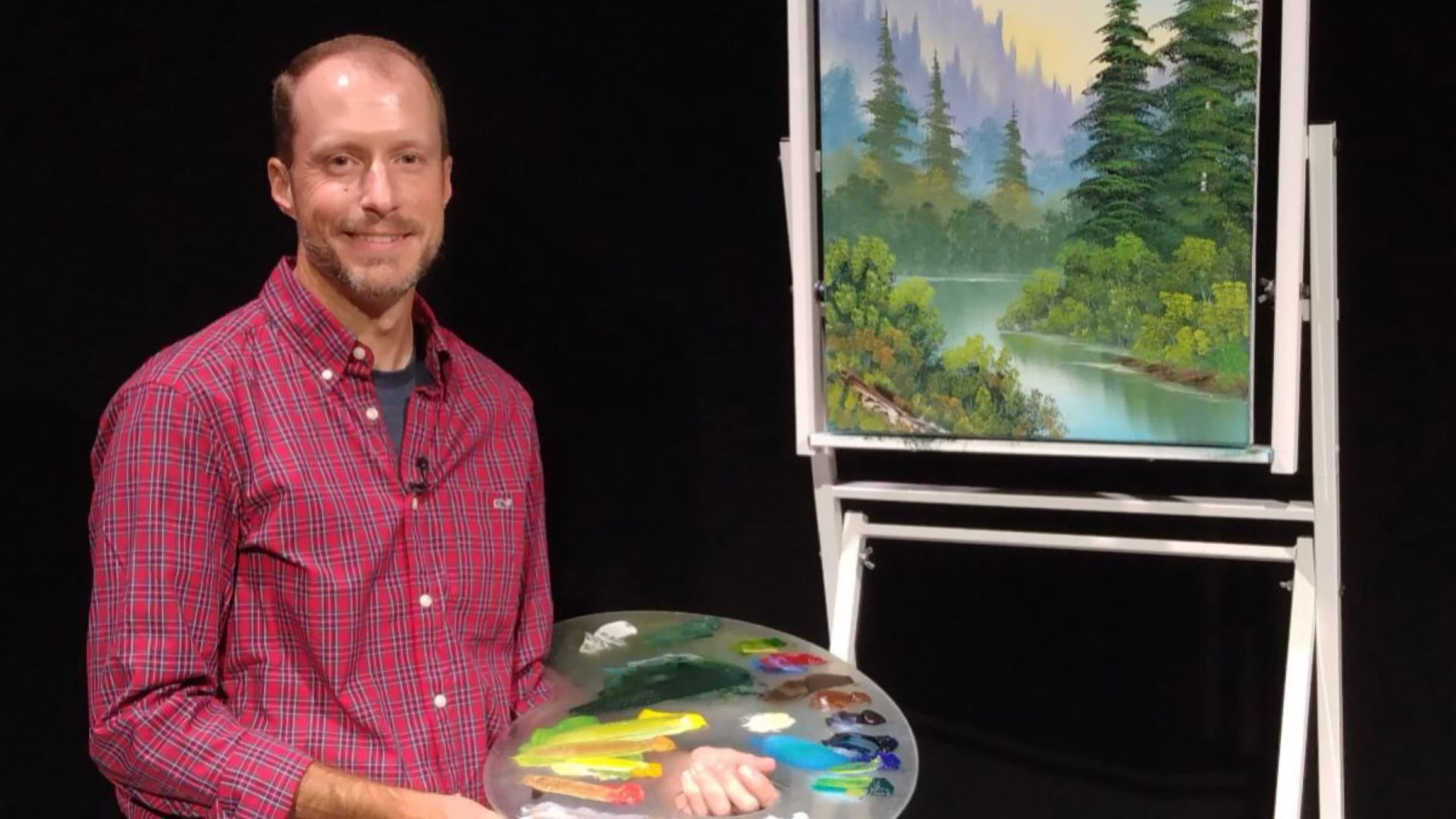 The Joy of Painting with Nicholas Hankins background