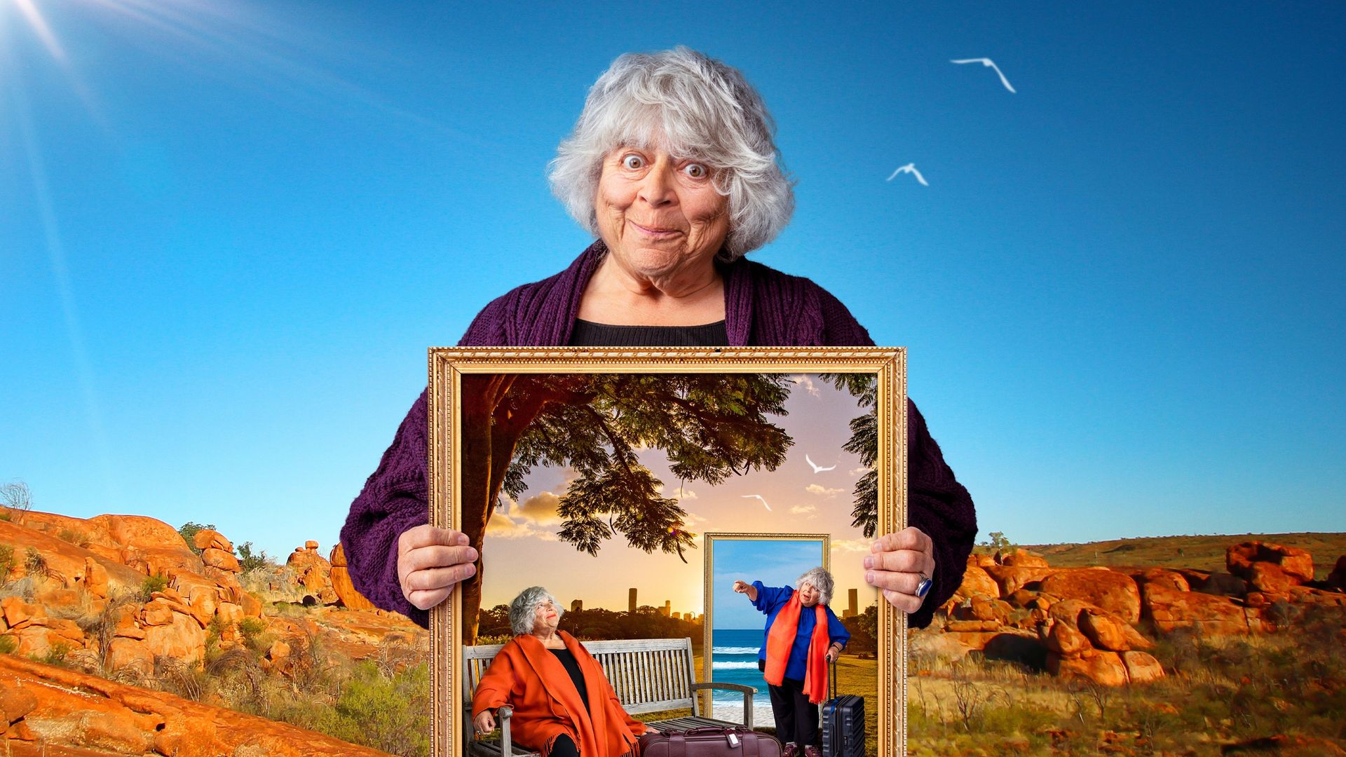 Miriam Margolyes: Impossibly Australian background