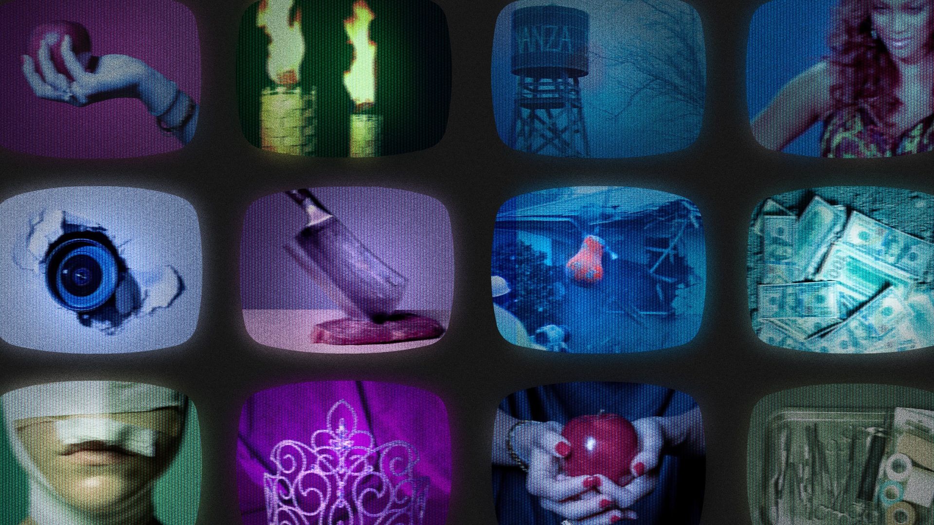 Dark Side of Reality TV background