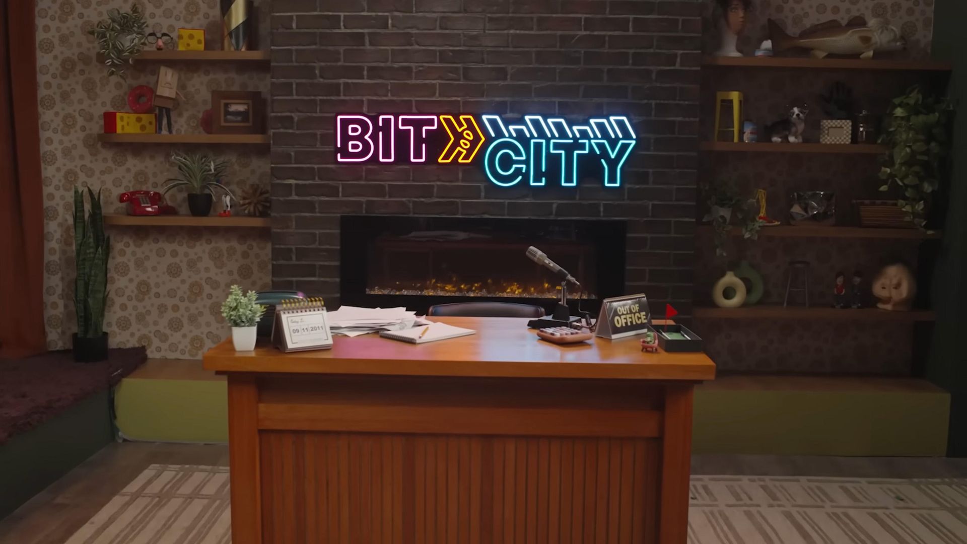Bit City background