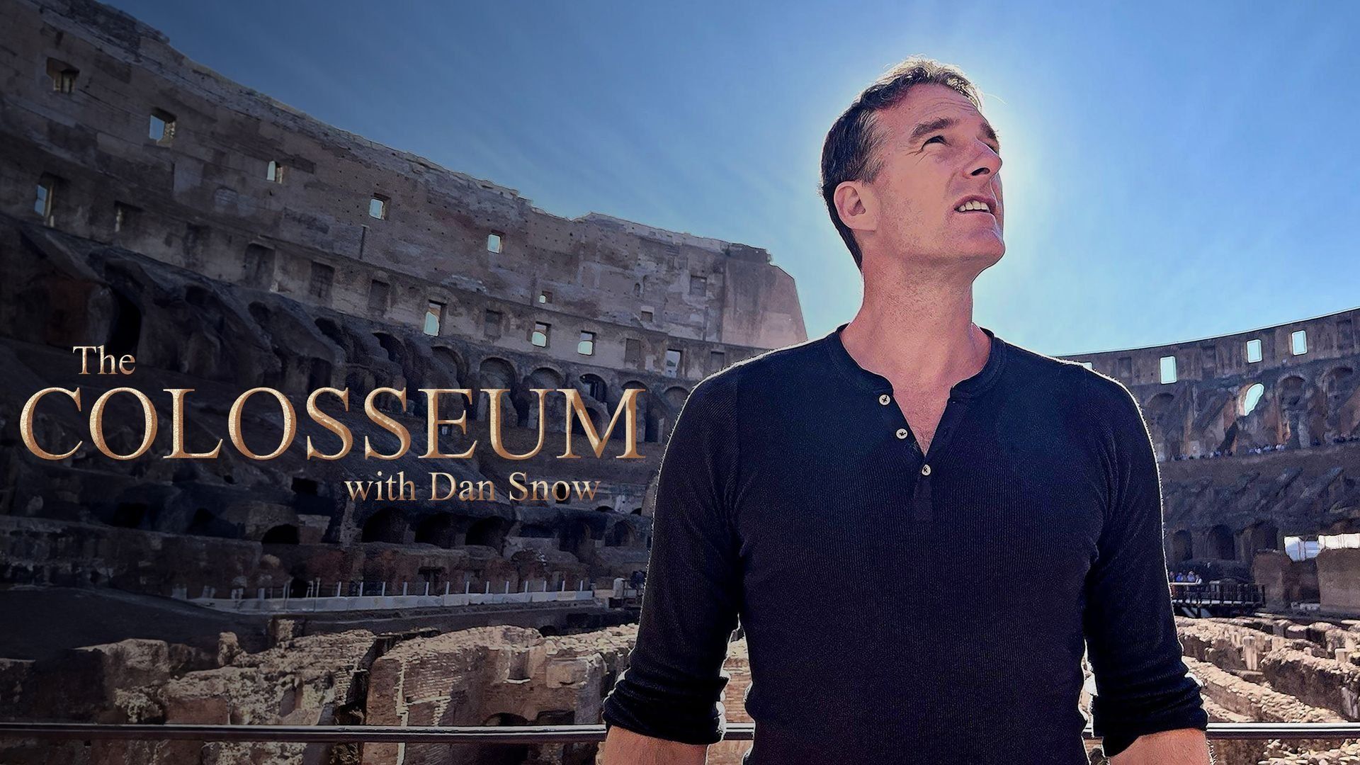 The Colosseum with Dan Snow background