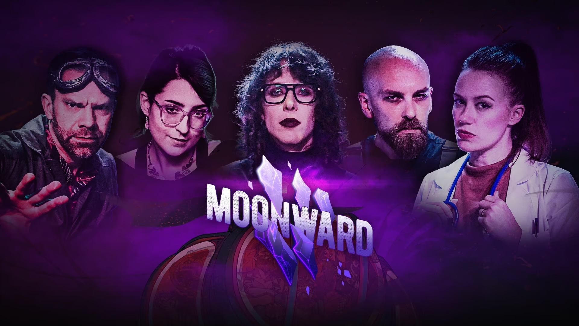 Moonward background