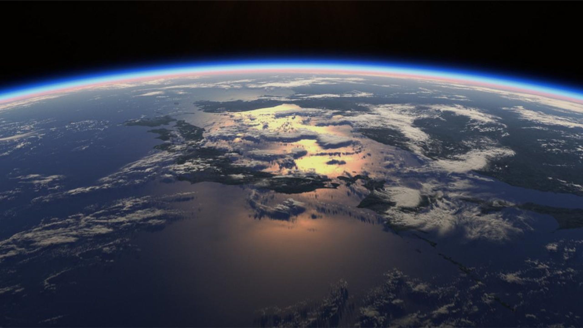 Earth: A Year in Orbit background