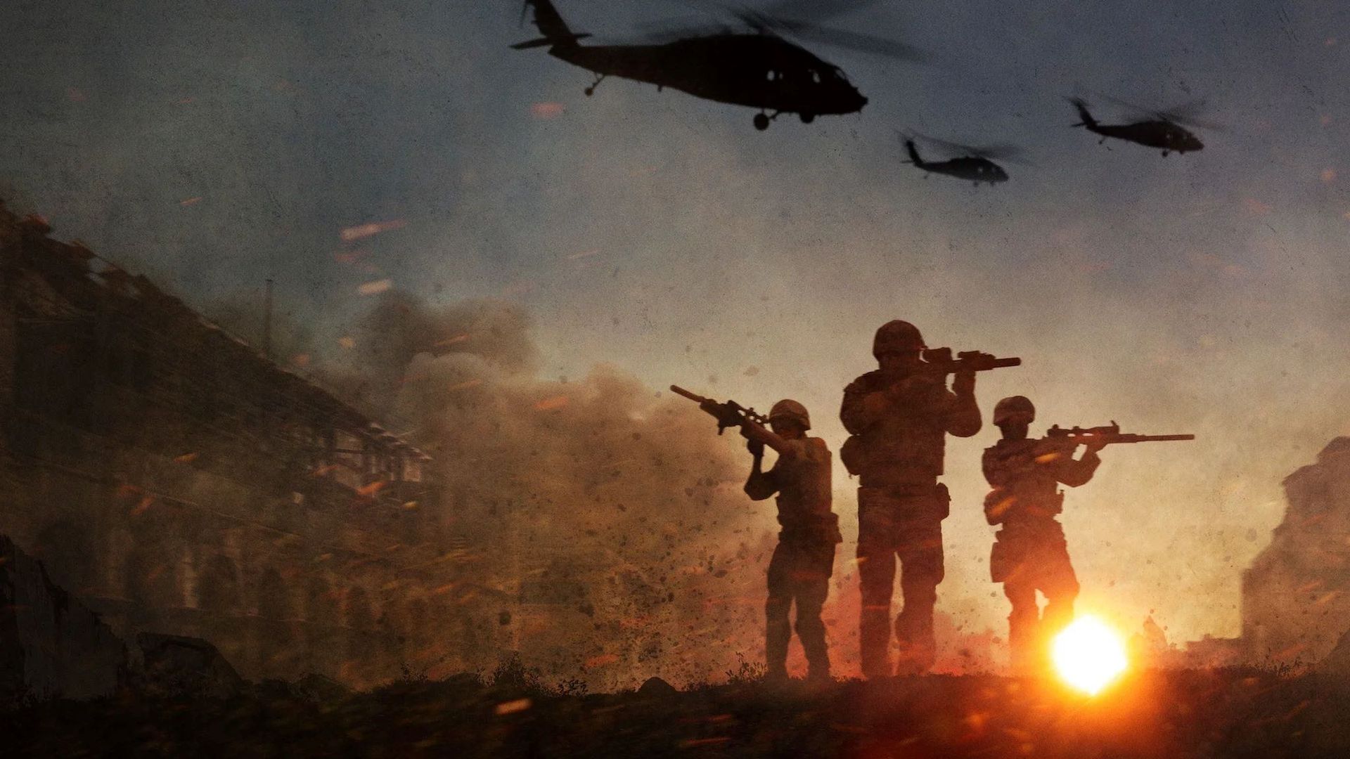 Surviving Black Hawk Down background