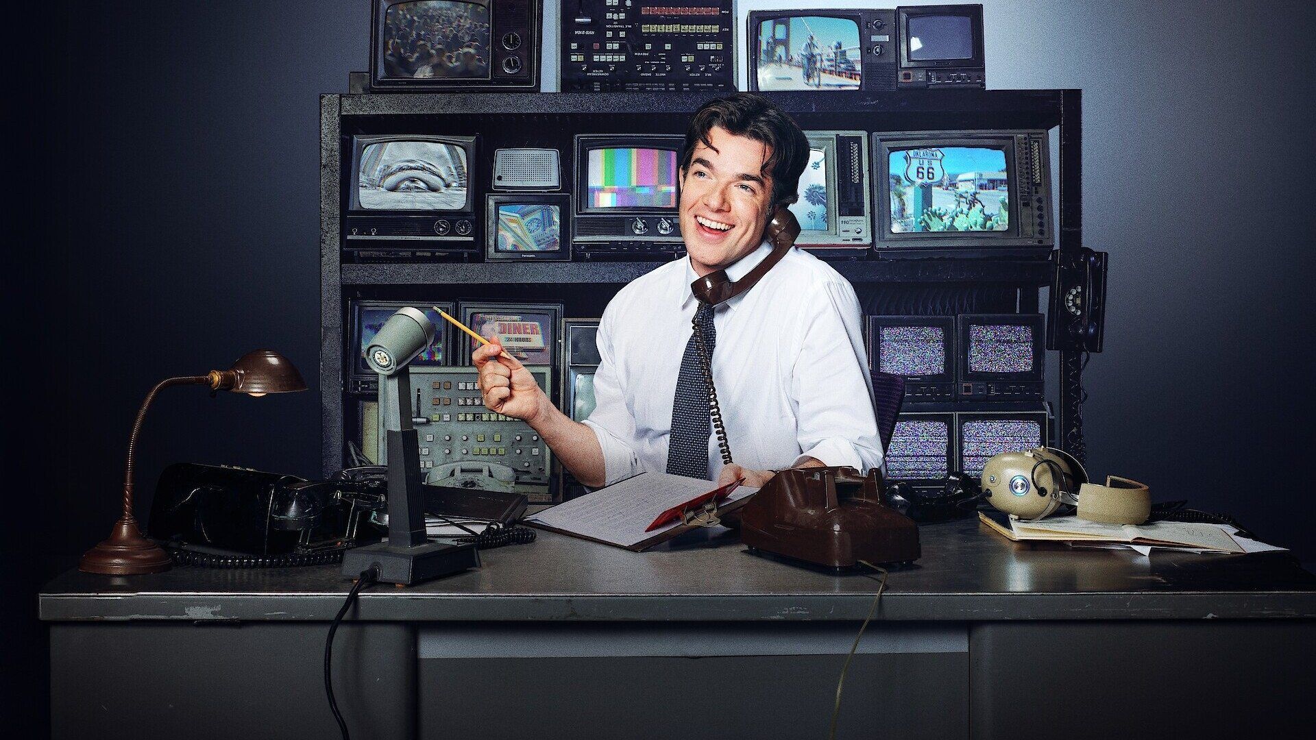 Everybody's Live with John Mulaney background