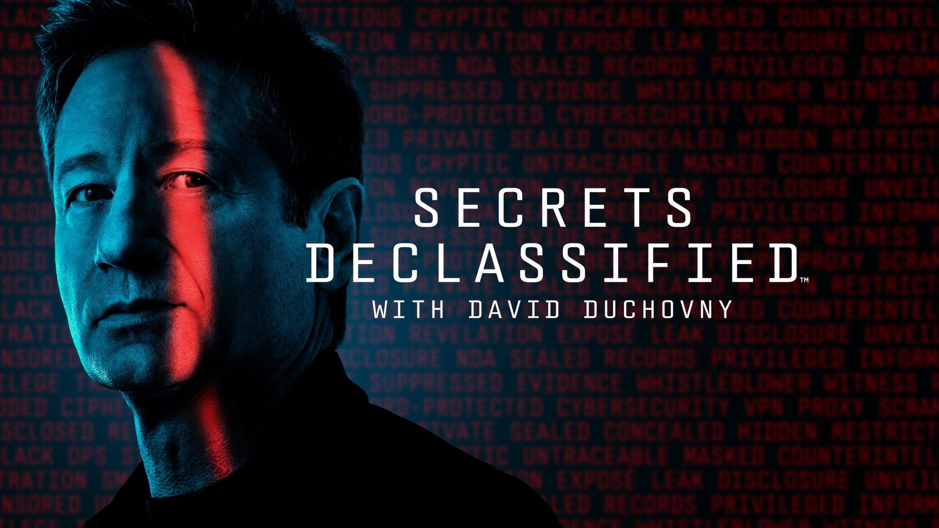 Secrets Declassified with David Duchovny background
