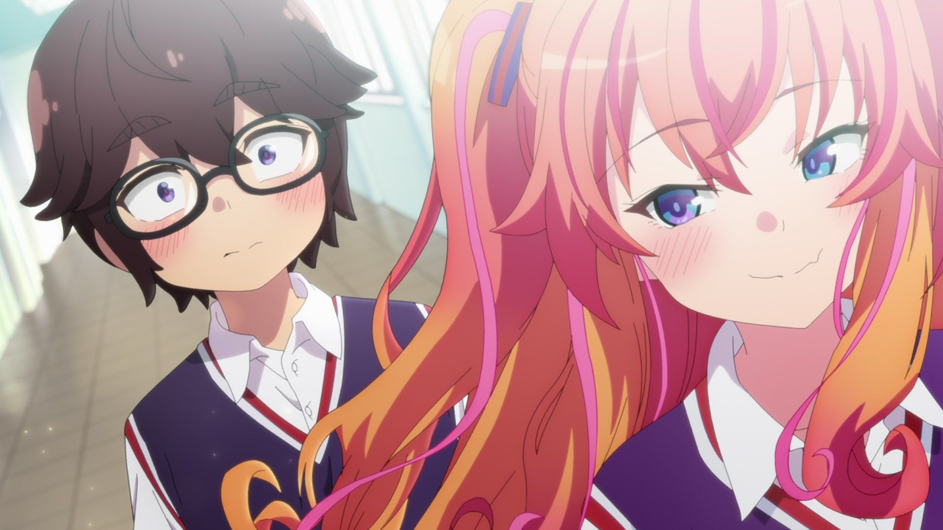 Makina-san's a Love Bot?! background