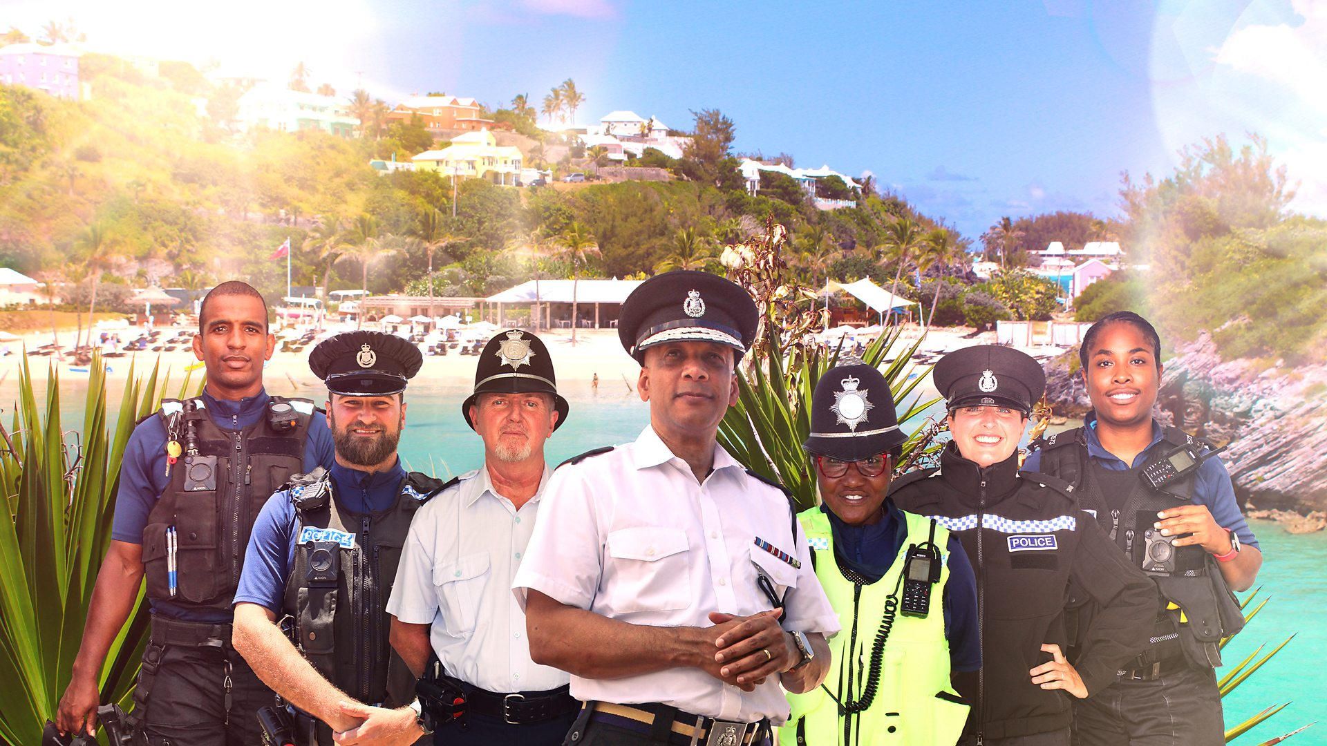 Policing Paradise background