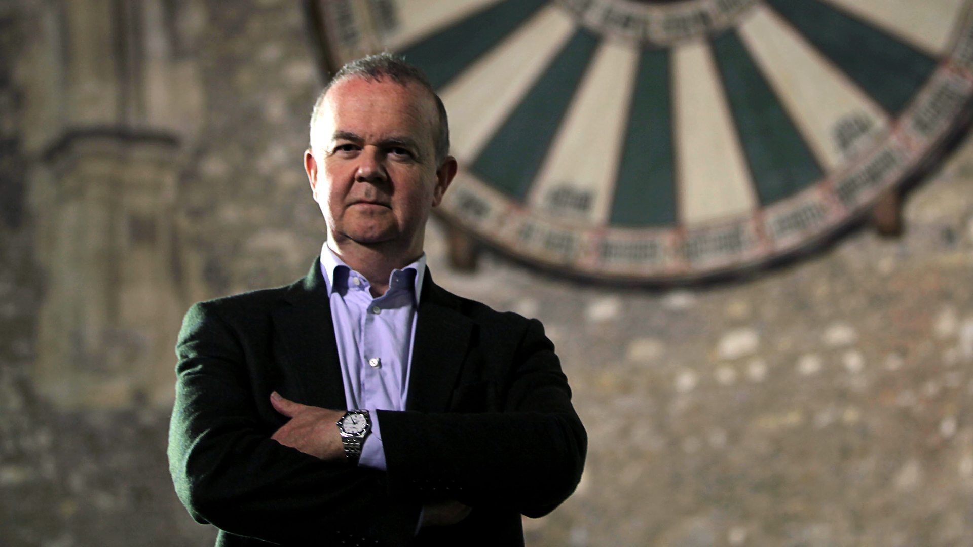 Ian Hislop's Olden Days background