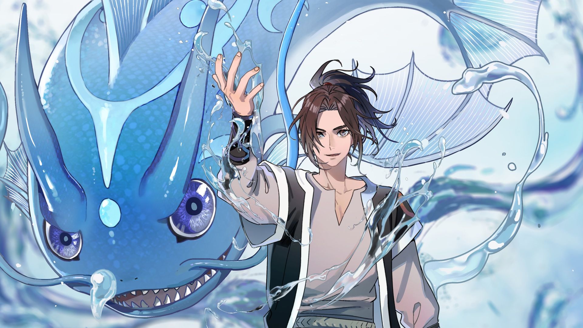 The All-devouring Whale: Homecoming background