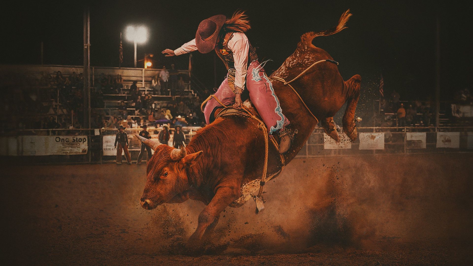 Not Her First Rodeo background