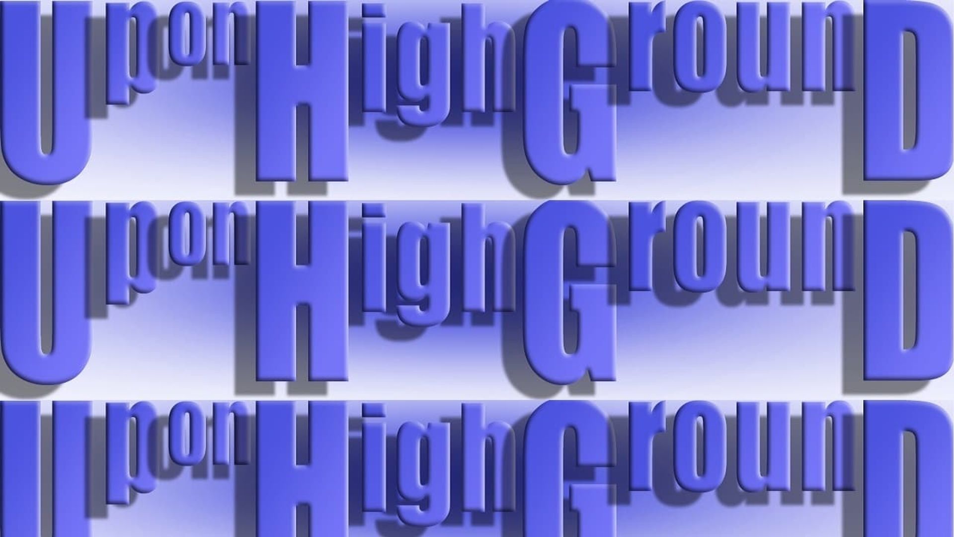 Up on High Ground background