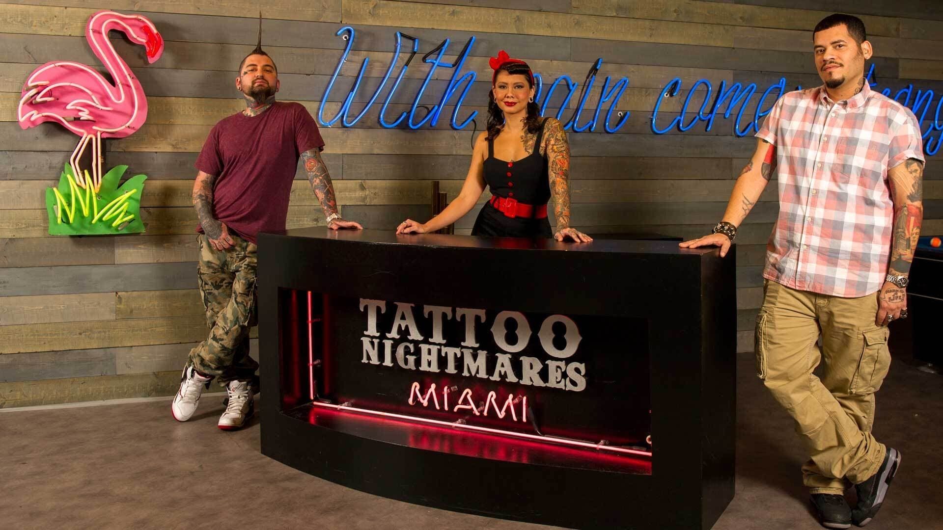 Tattoo Nightmares Miami background