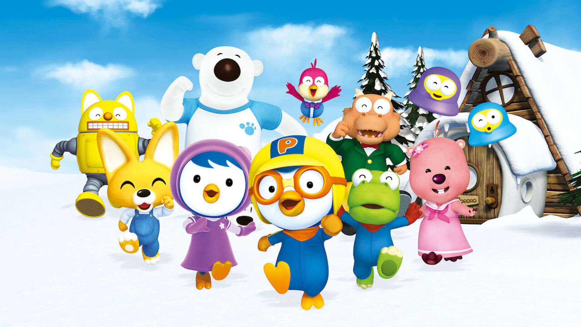 Pororo the Little Penguin background