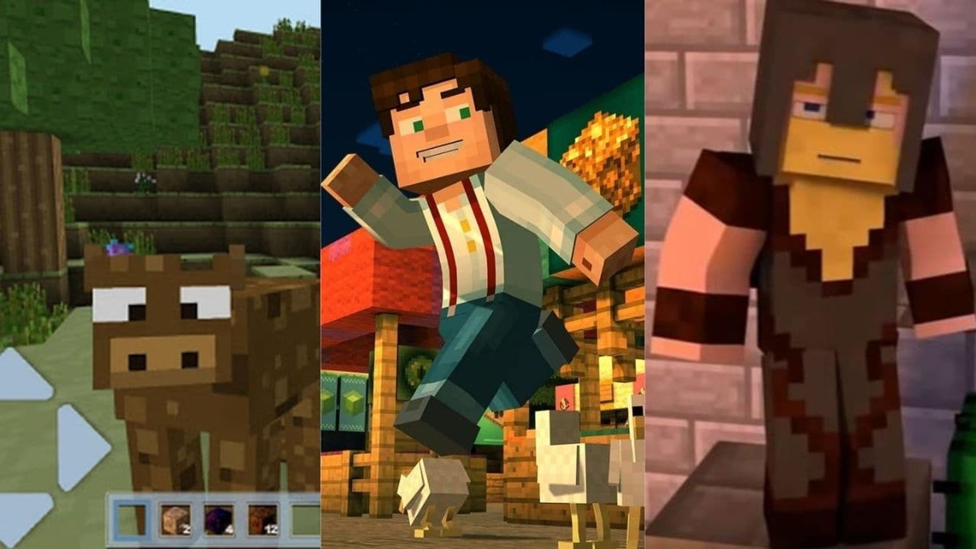 Minecraft: Story Mode - A Telltale Games Series background