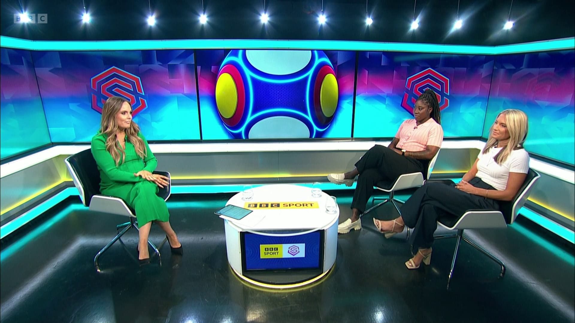 The Women's Football Show background