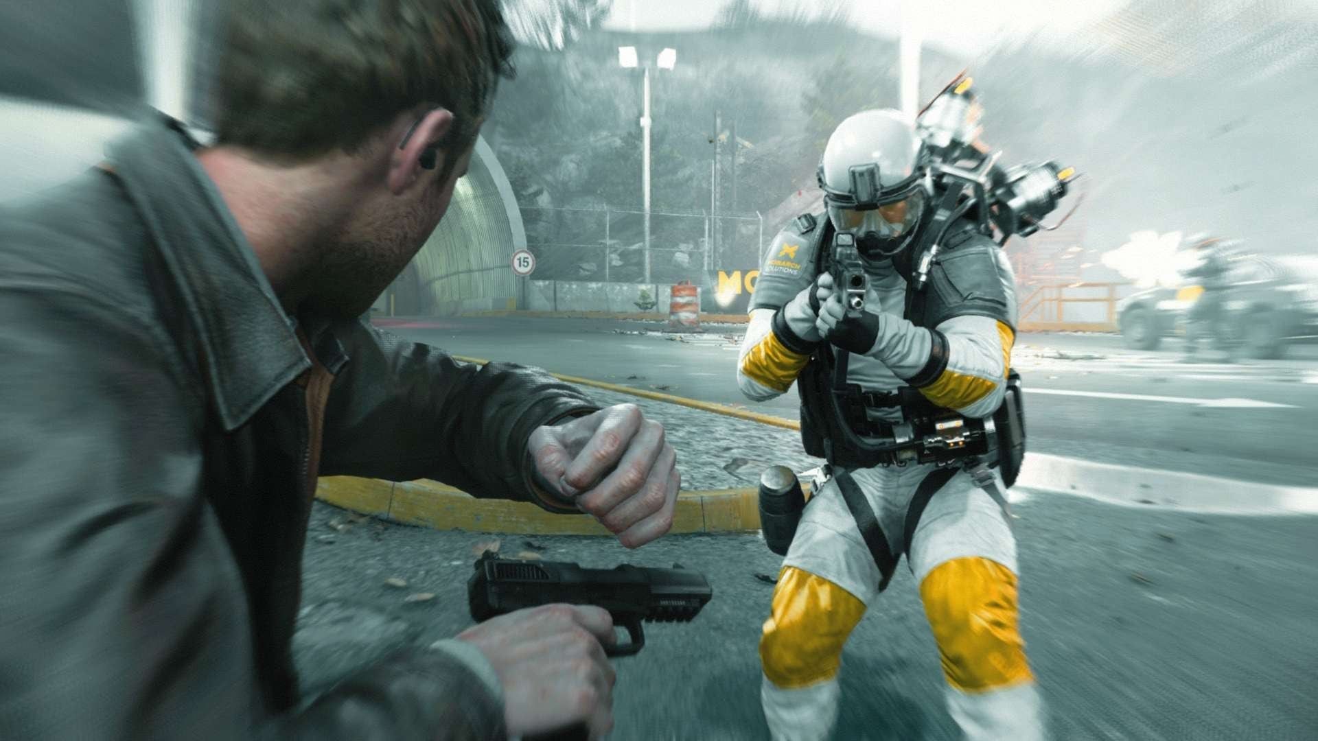 Quantum Break background