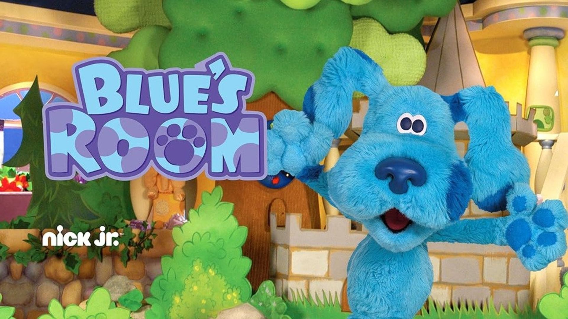 Blue's Room background