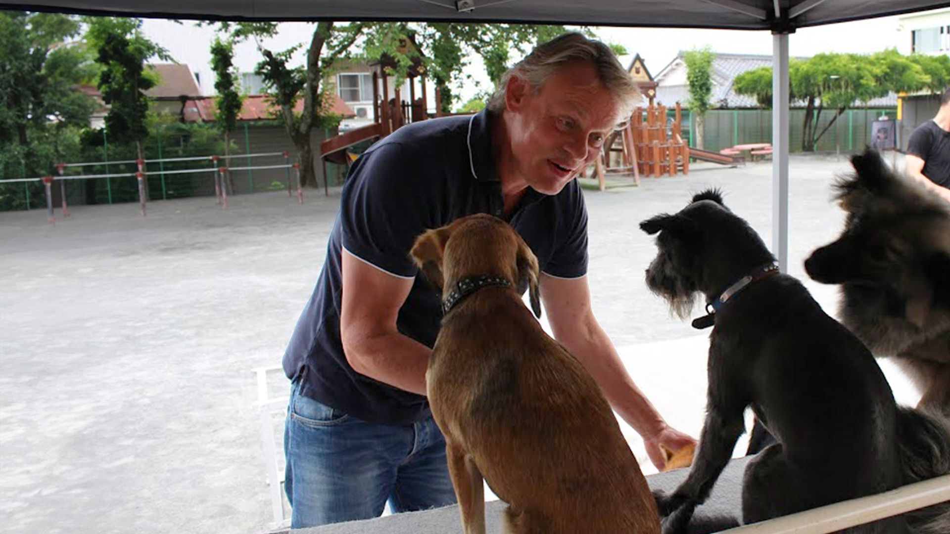 Man & Beast with Martin Clunes background
