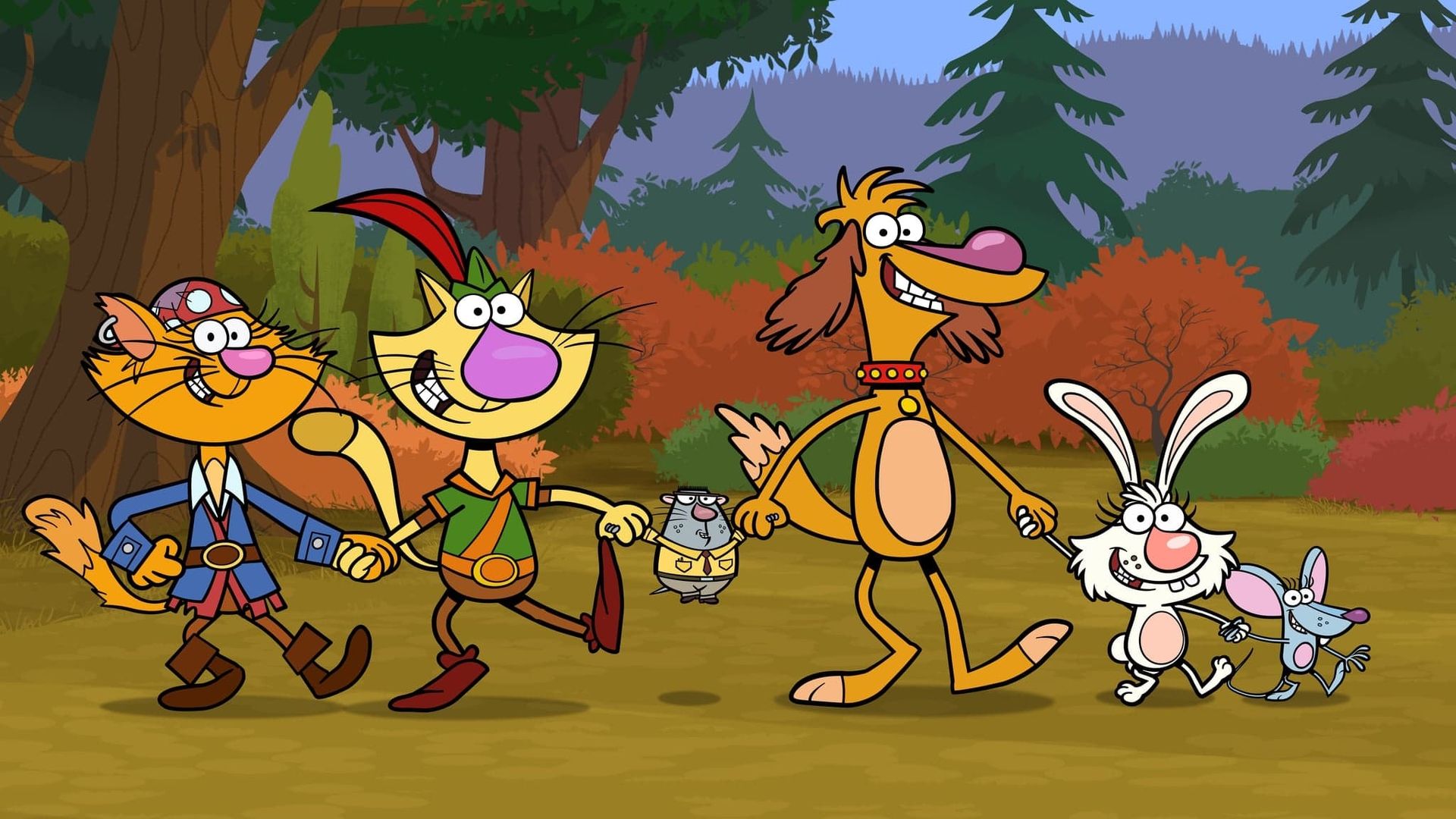 Nature Cat background