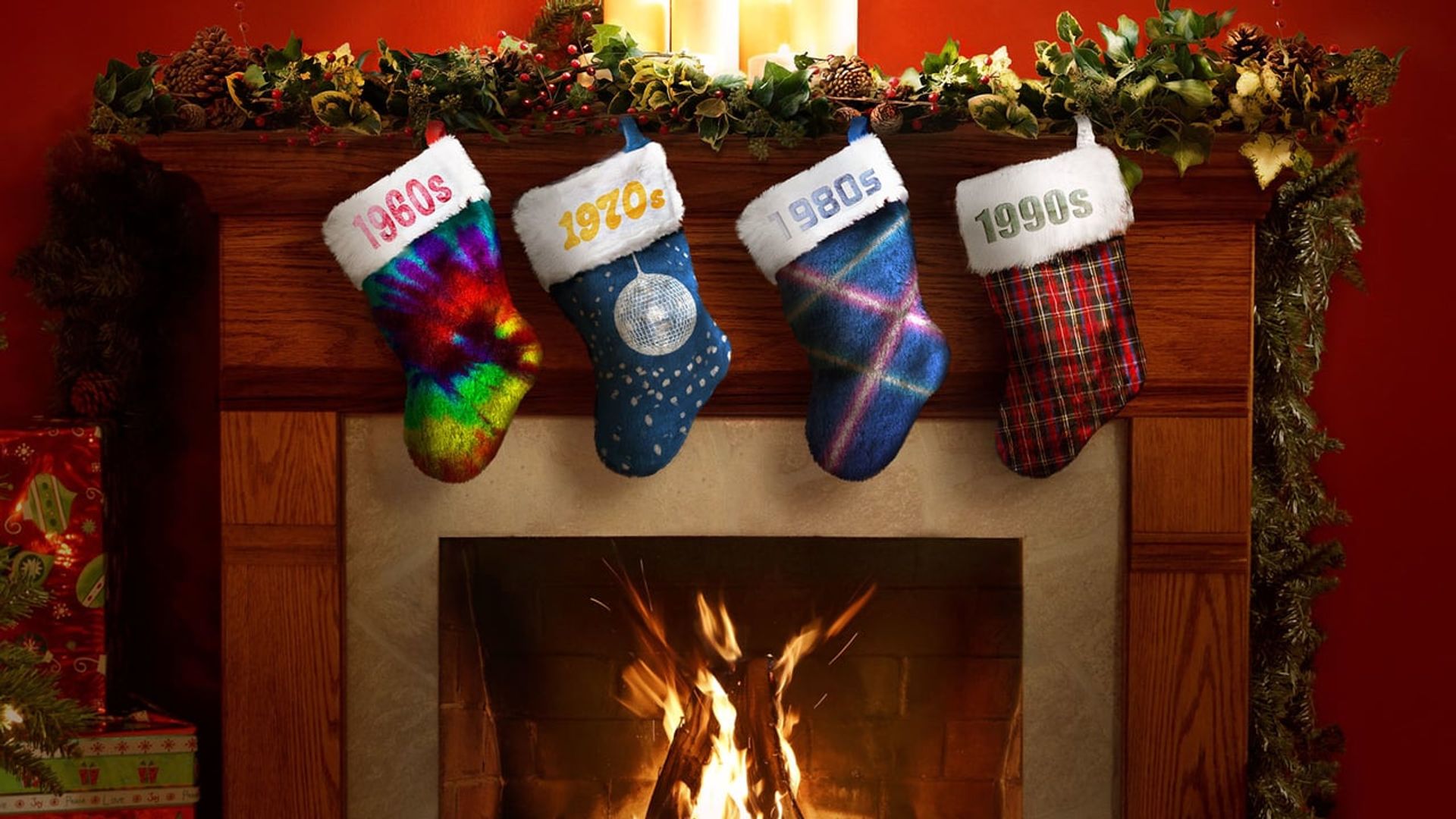 Christmas Through the Decades background