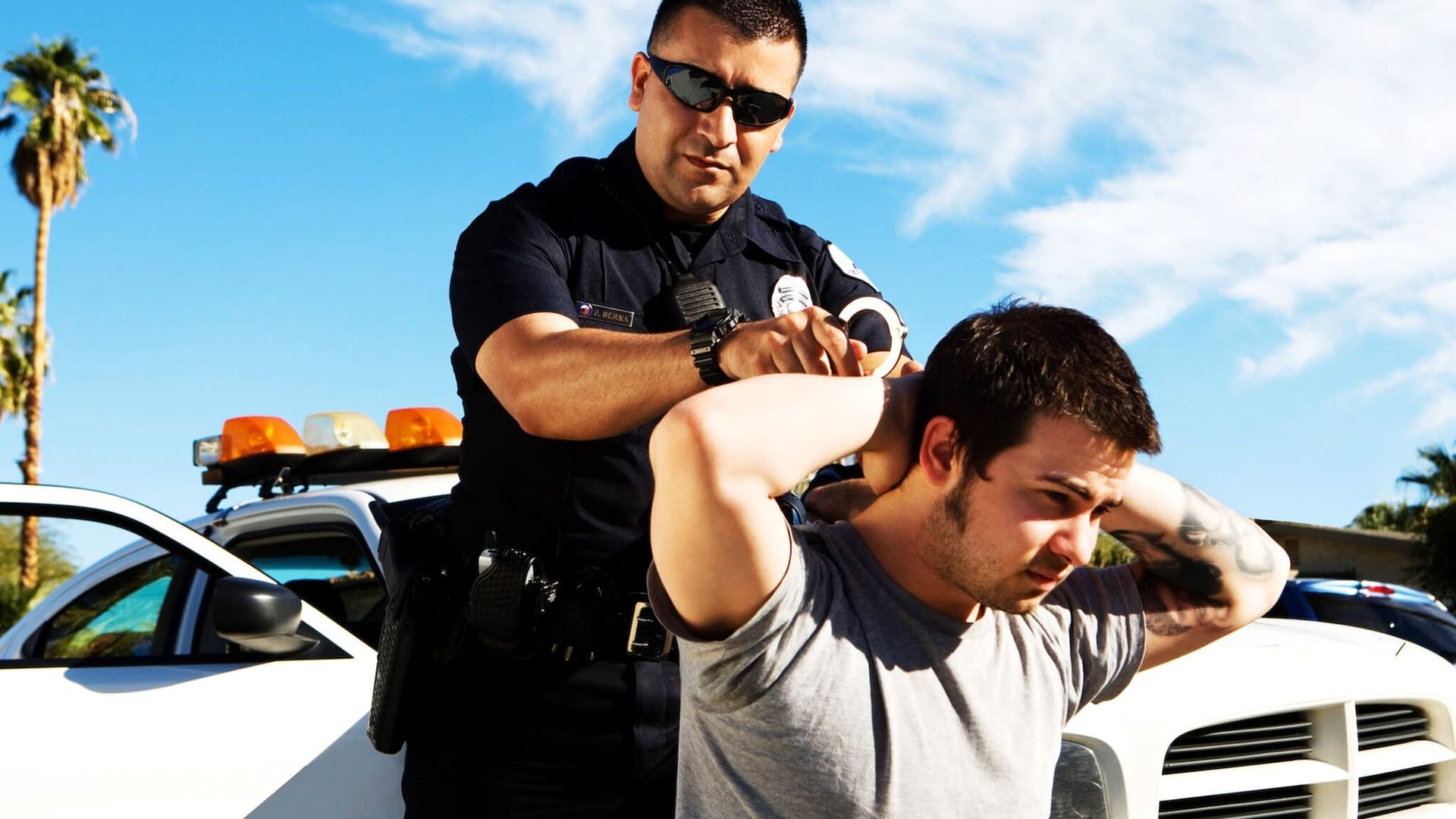 Under Arrest background