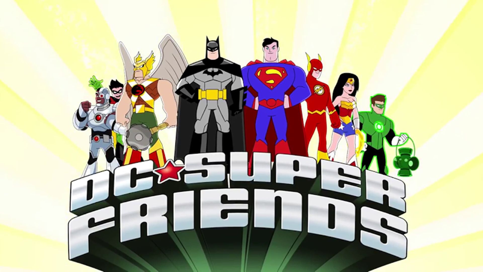 DC Super Friends background