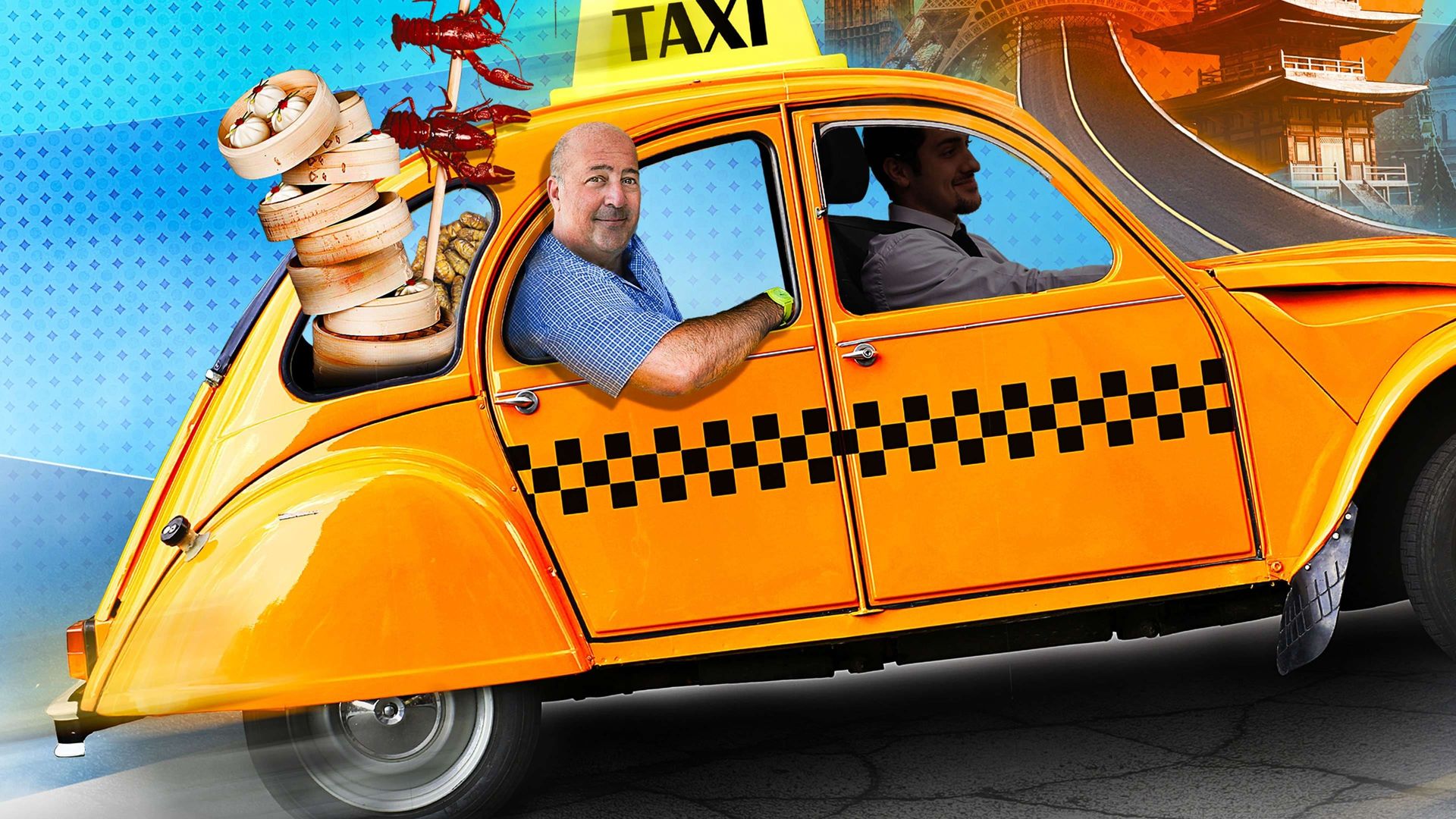Andrew Zimmern's Driven by Food background