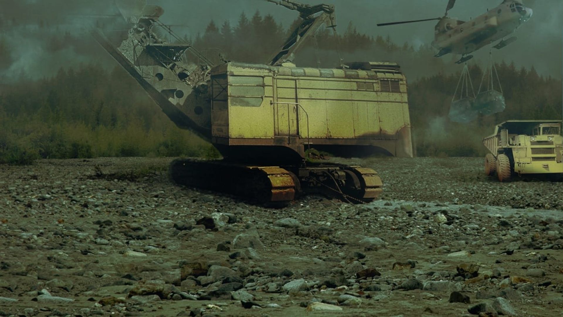 Alaska Mega Machines background