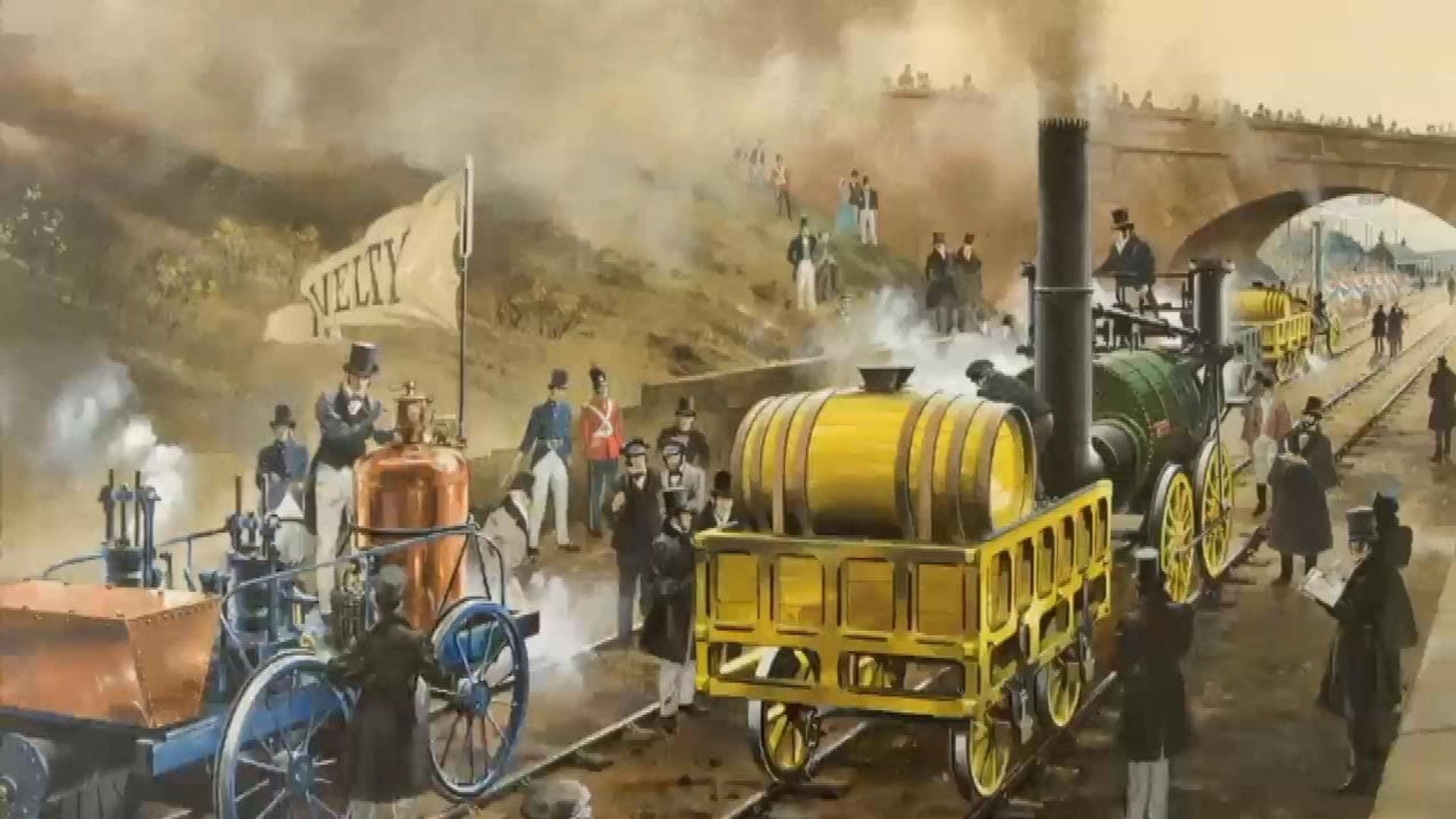 The Railways That Built Britain with Chris Tarrant background