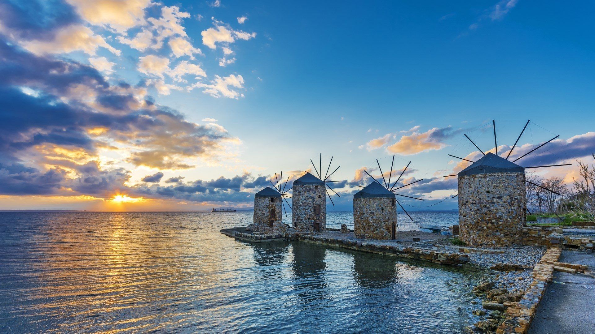 Peter Andre's Greek Odyssey background