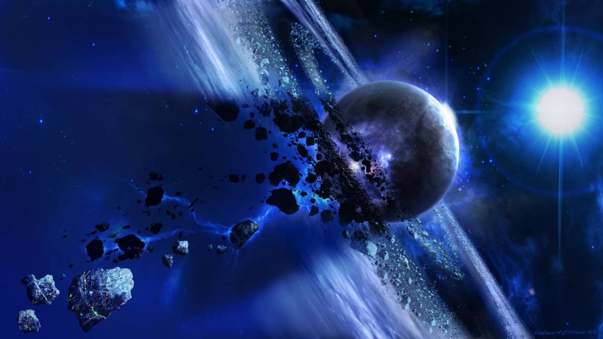Secrets of the Universe background