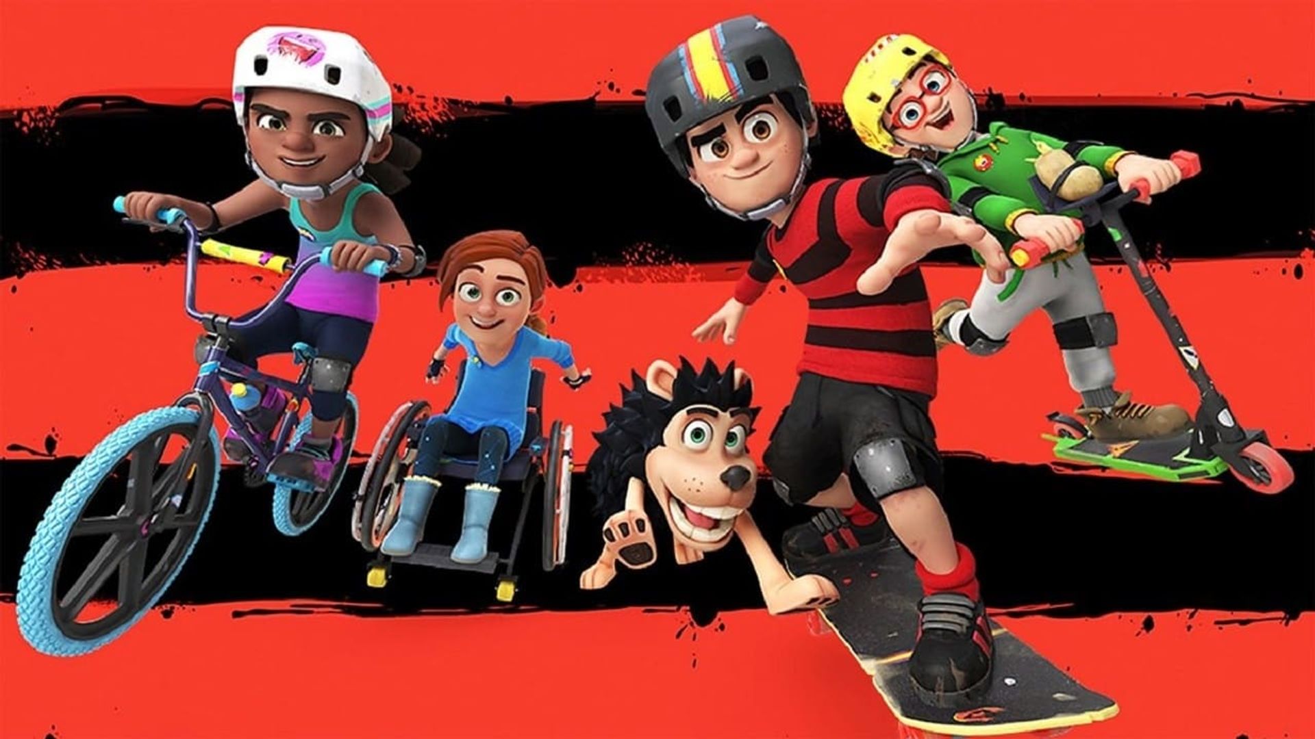 Dennis & Gnasher: Unleashed! background