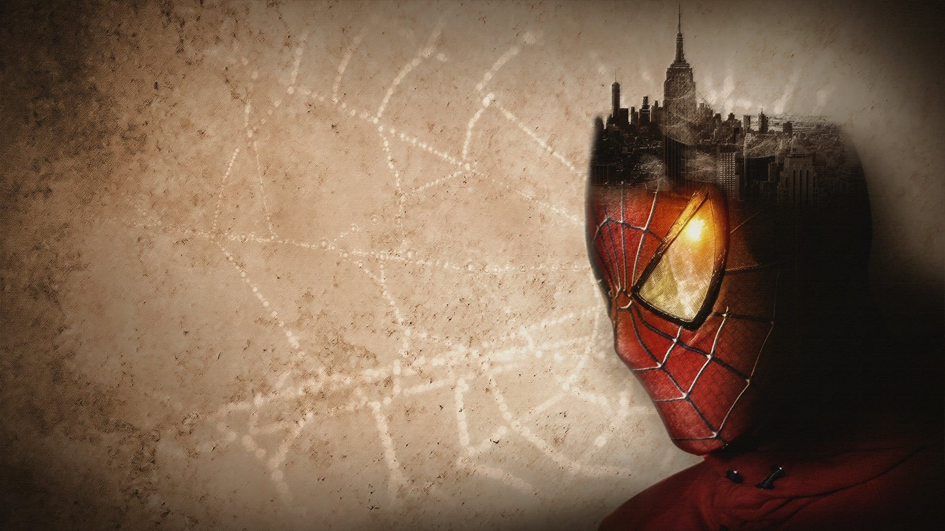 Web of Spider-Man background