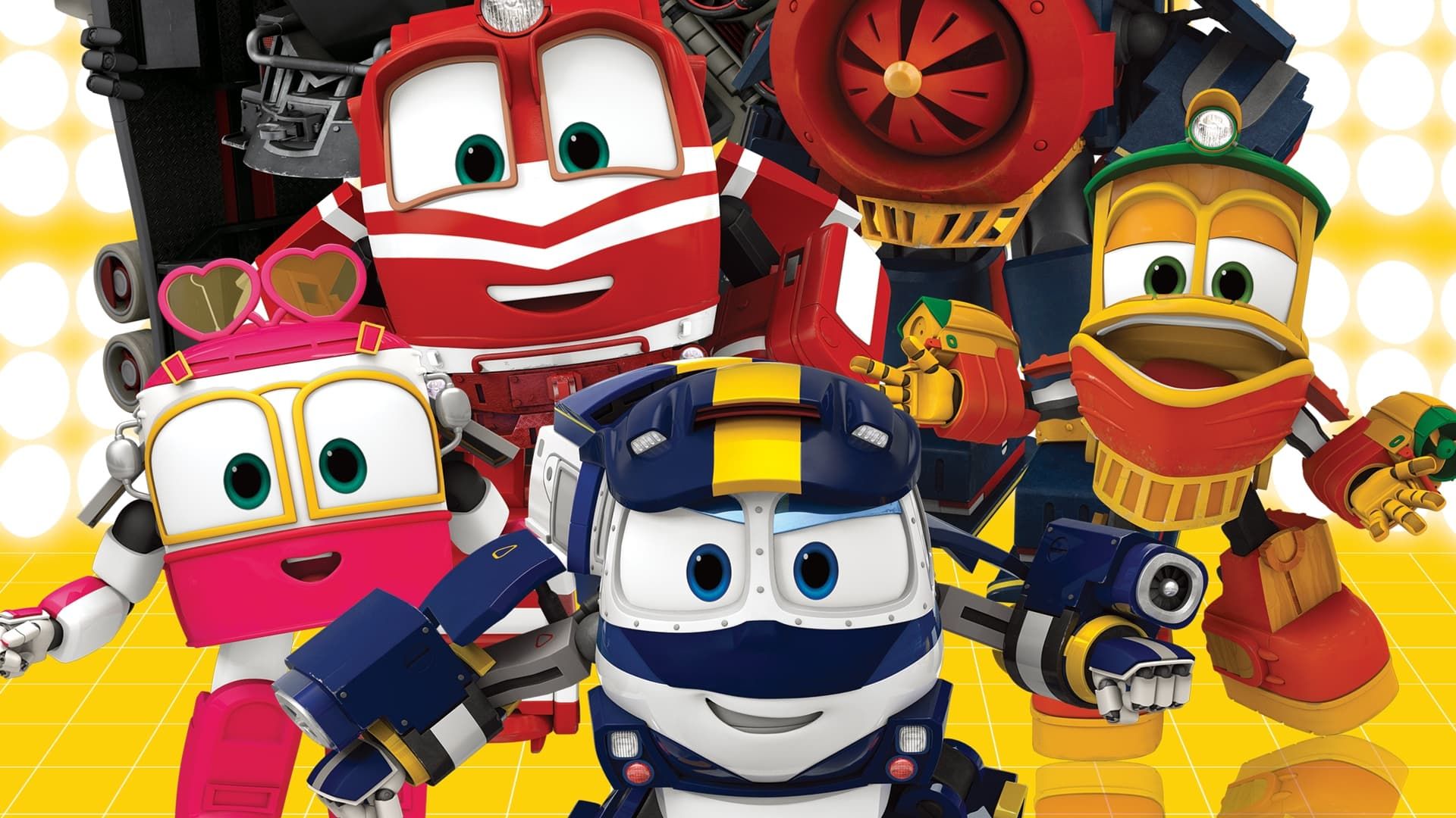 Robot Trains background