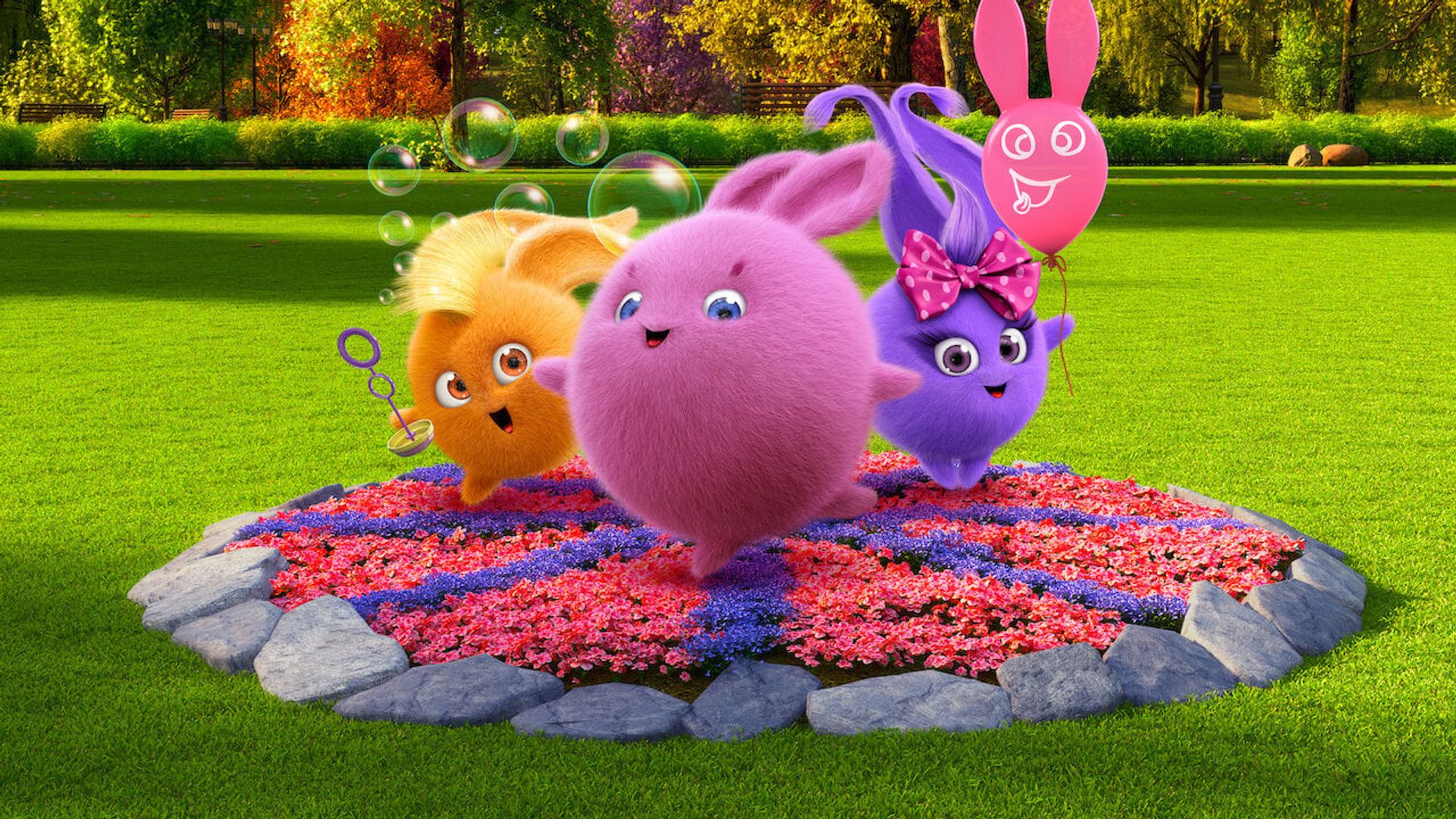 Sunny Bunnies background