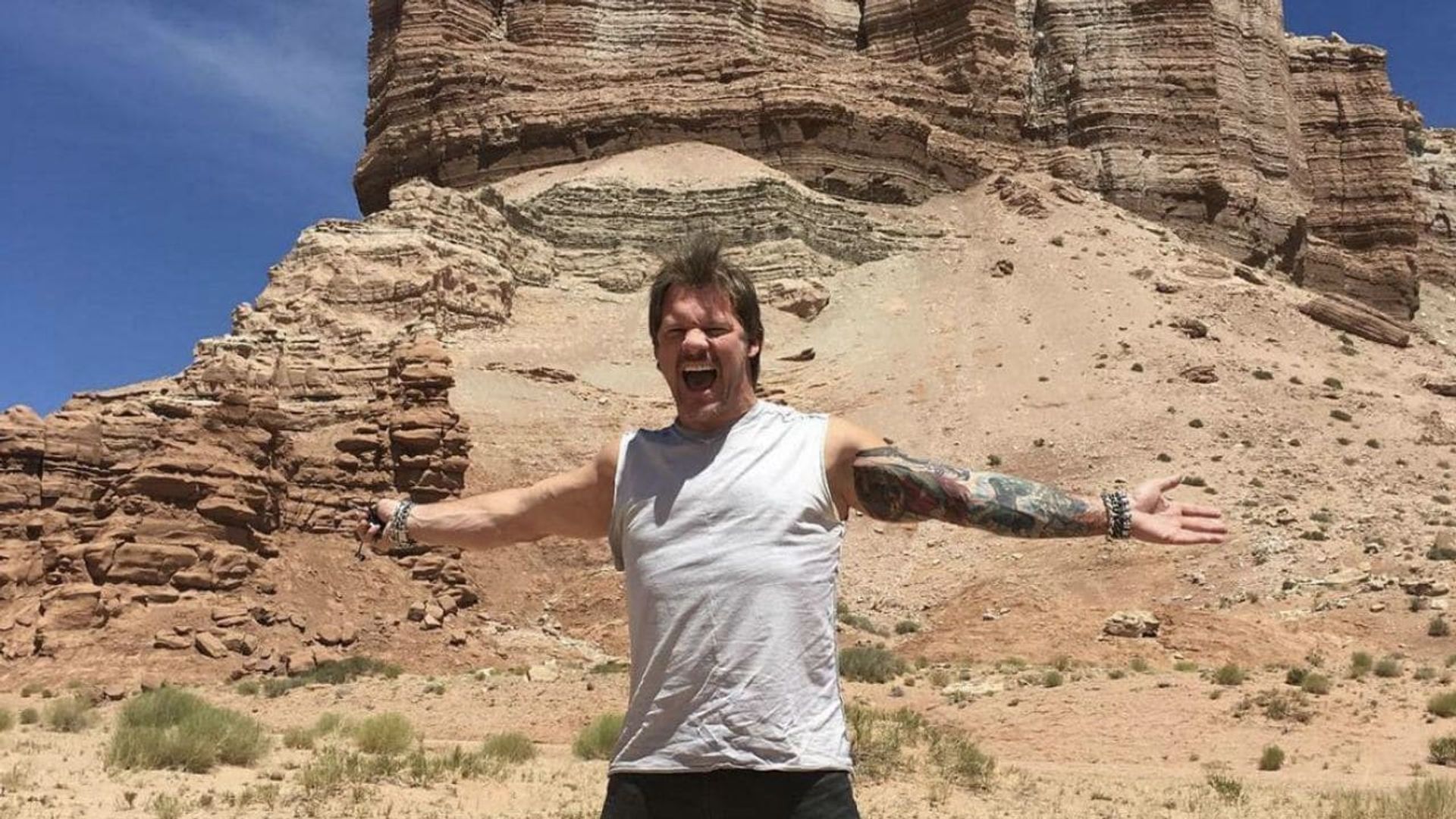 The Legend of... with Chris Jericho background