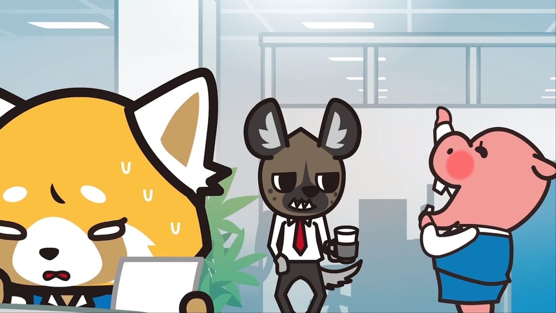 Aggressive Retsuko background